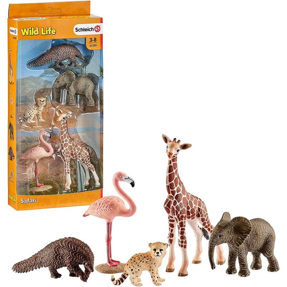 Schleich Assorted Wild Life Animals