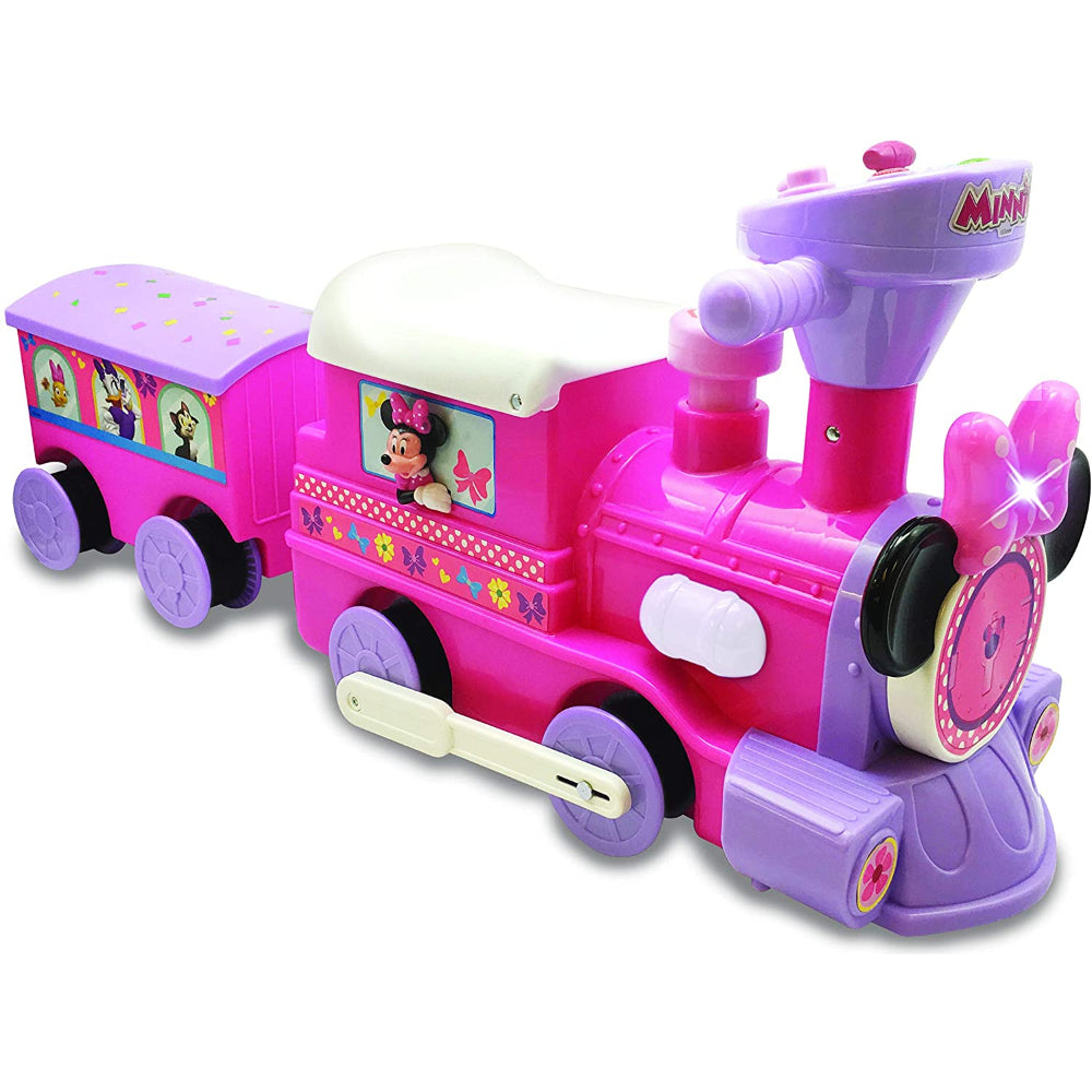 Kiddieland Toys Minnie Ride-On Train with Caboose and Track  Image#2