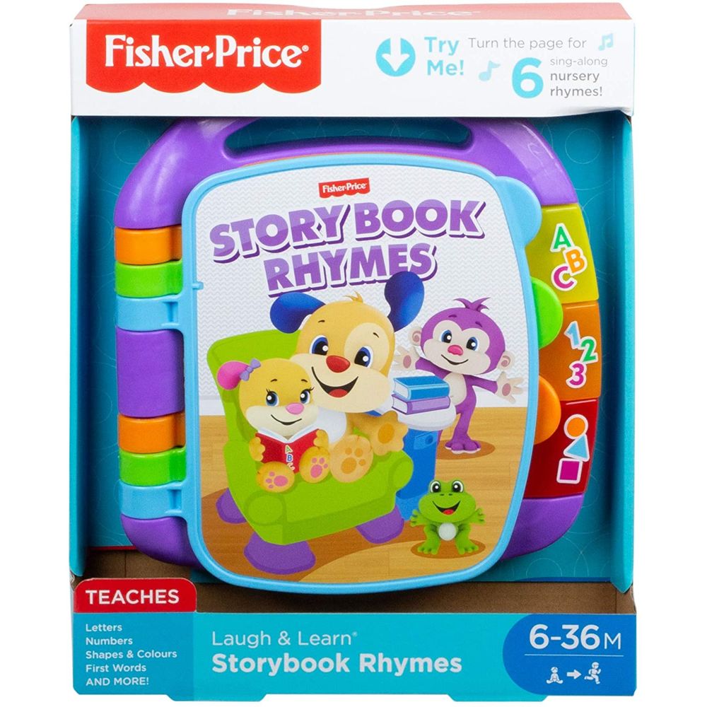 Fisher Price Laugh & Learn Storybook Rhymes Book