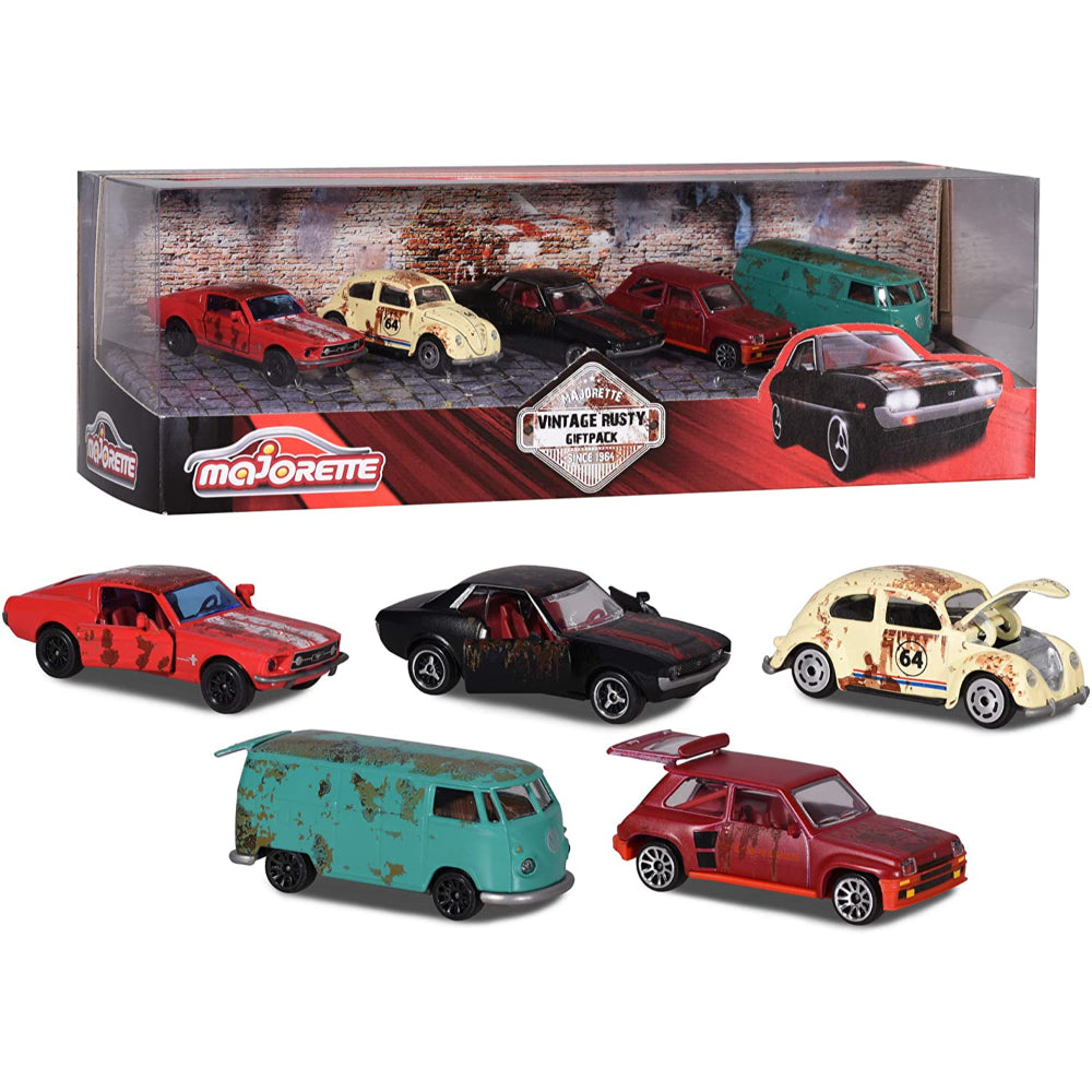 Majorette  Vintage Gift Set Rusty 5 Toy Cars  Image#1