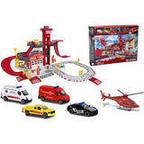 Majorette Creatix Rescue Station + 5 Vehicles  Image#1
