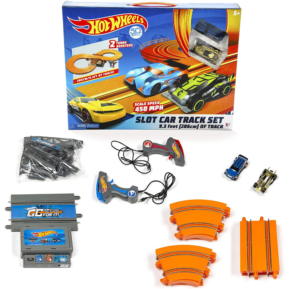 Hot Wheels Track Set-286 CM (B/O) 2 Cars  Image#1
