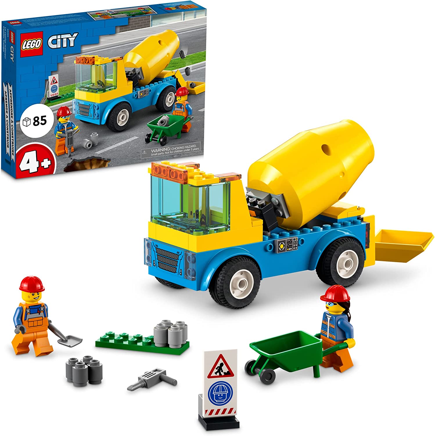 Lego Cement Mixer Truck