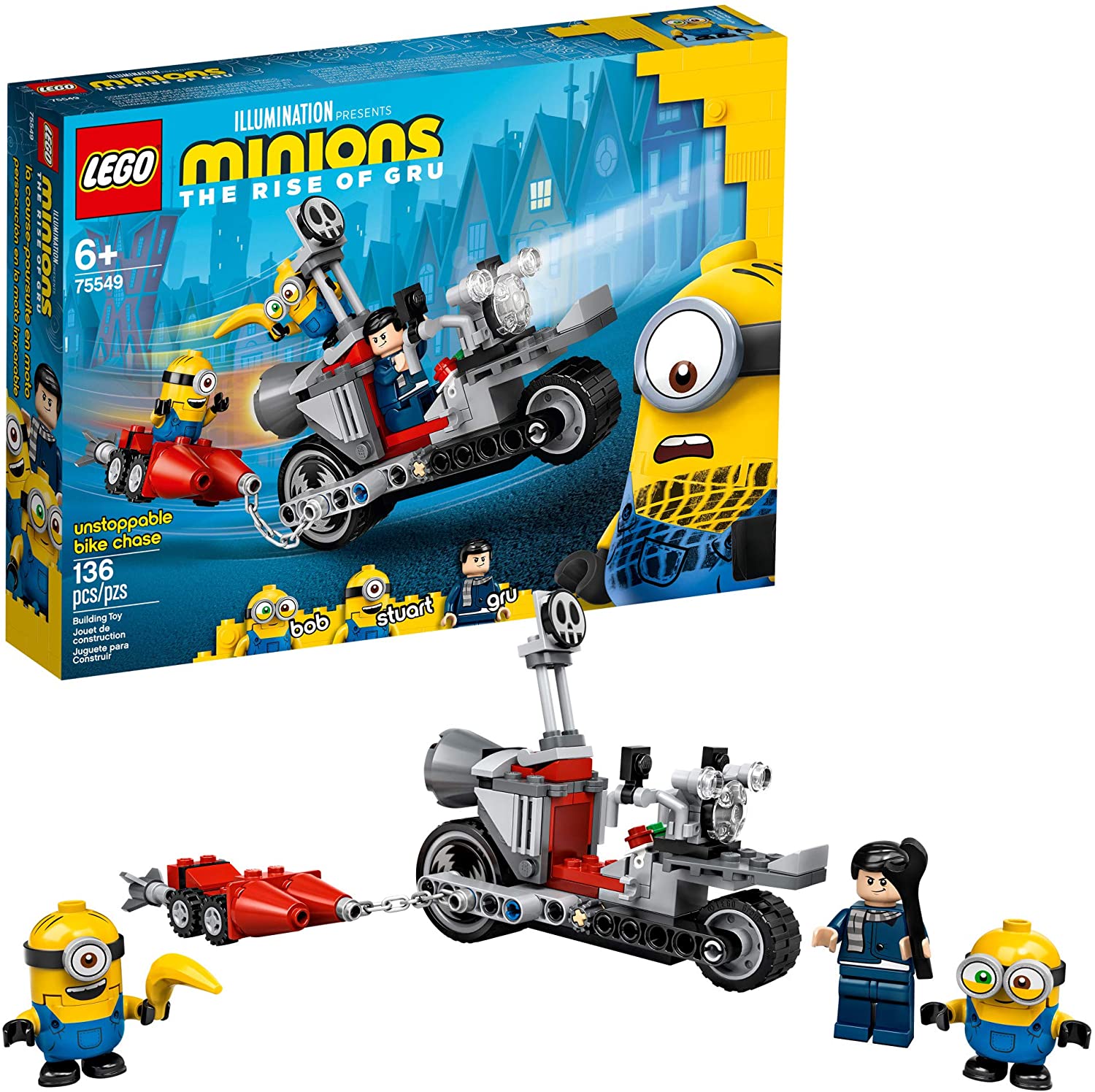 Lego Minions Unstoppable Bike Chase  Image#1
