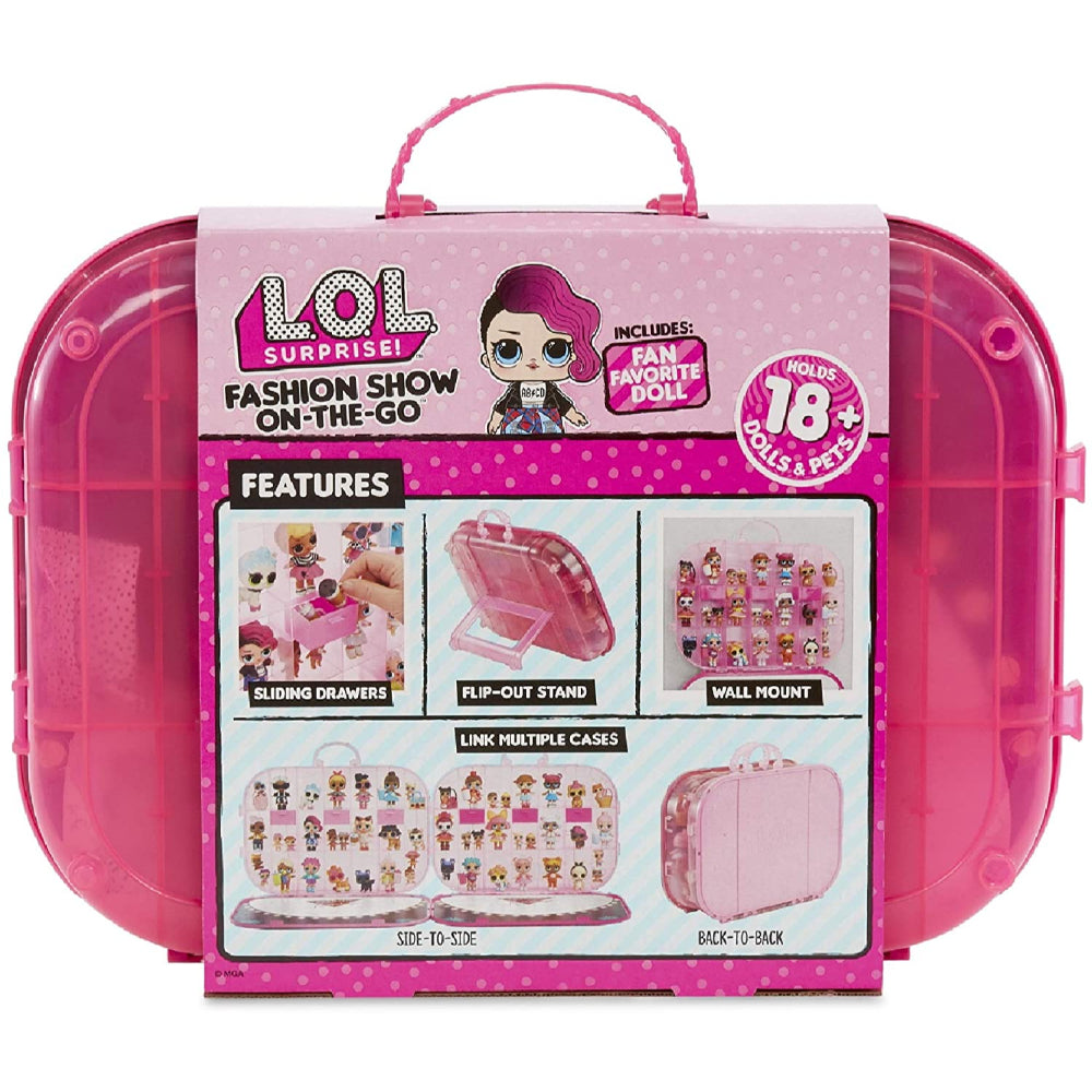 LOL Surprise! Fashion Show On-The-Go - Storage and Play Set with Included Doll  Image#1