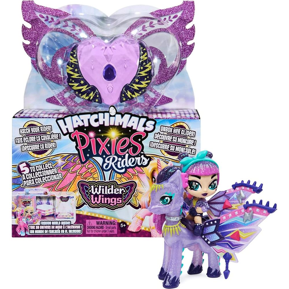 Hatchimals Pixies Riders Wilder Wings Assorted