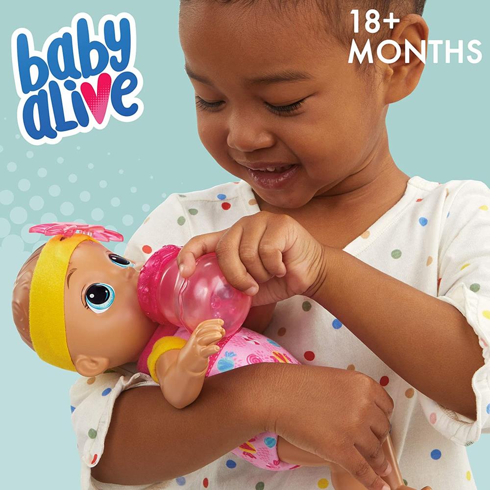 Baby Alive Sweet ‘n Snuggly Baby, Soft-Bodied Washable Doll  Image#3