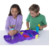 Kinetic Sand, Sandwhirlz Playset with 3 Colors of Kinetic Sand (2lbs) and Over 10 Tools