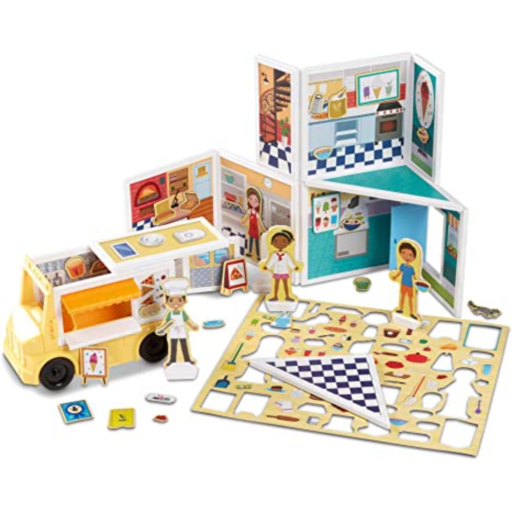 Melissa & Doug Magnetivity Pizza & Ice Cream Shop