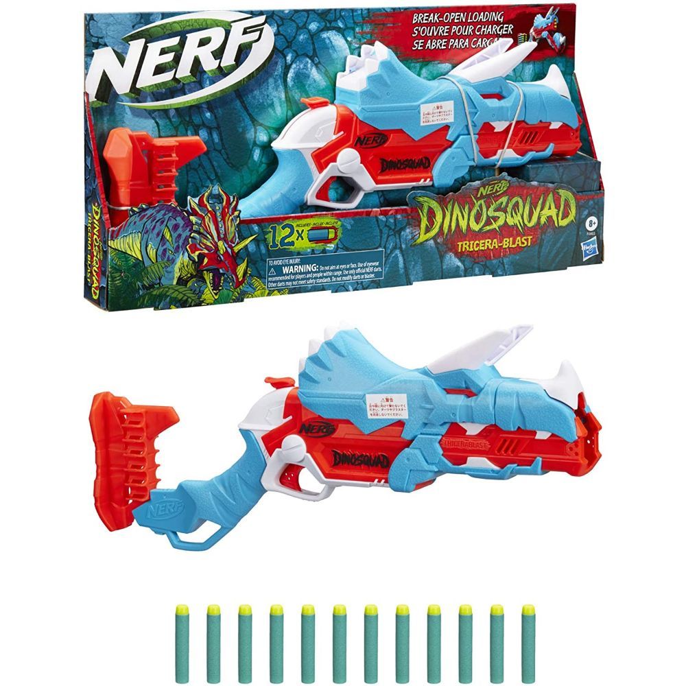 Nerf DinoSquad Tricera-Blast Dart Blaster Nerf DinoSquad Tricera-Blast Dart Blaster