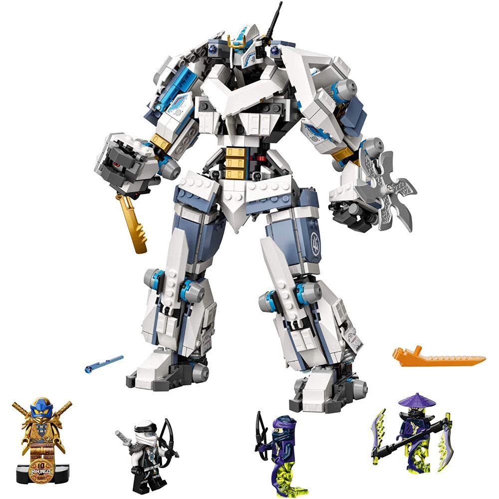 Lego Ninja Go Legacy Zane's Titan Mech Battle