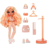 Rainbow High - Series 3 Georgia Bloom Fashion Doll – Peach (Light Orange)