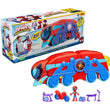 Marvel - Spidey and His Amazing Friends Spider Crawl-R 2-in-1 Headquarters Playset
