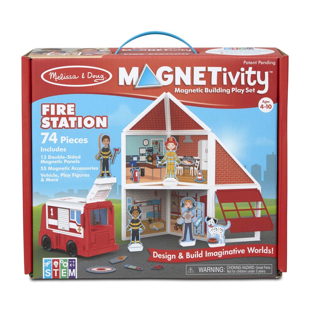 Melissa & Doug Magnetivity - Fire Station  Image#1