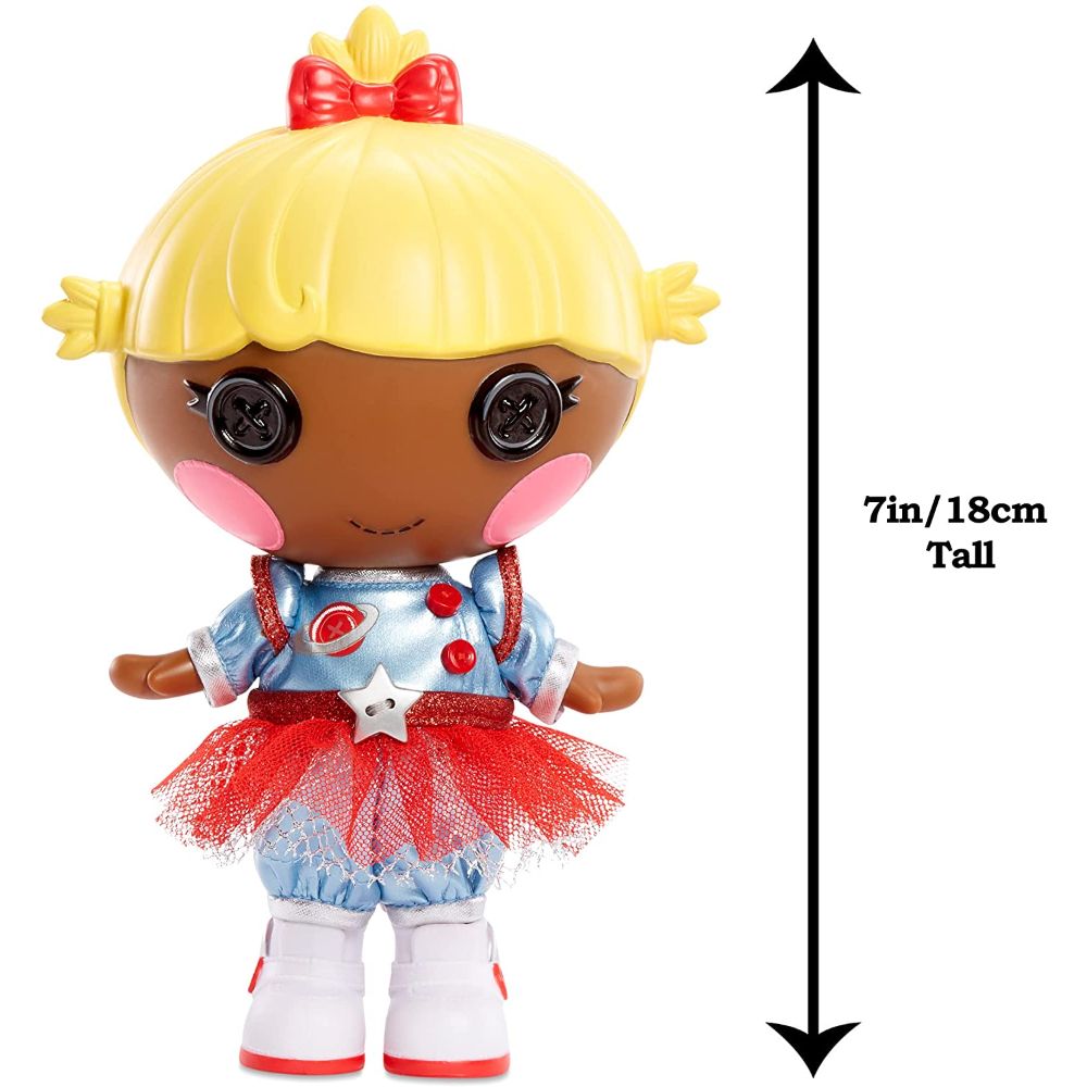 Lalaloopsy Littles Doll- Comet Starlight & Pet Bookworm