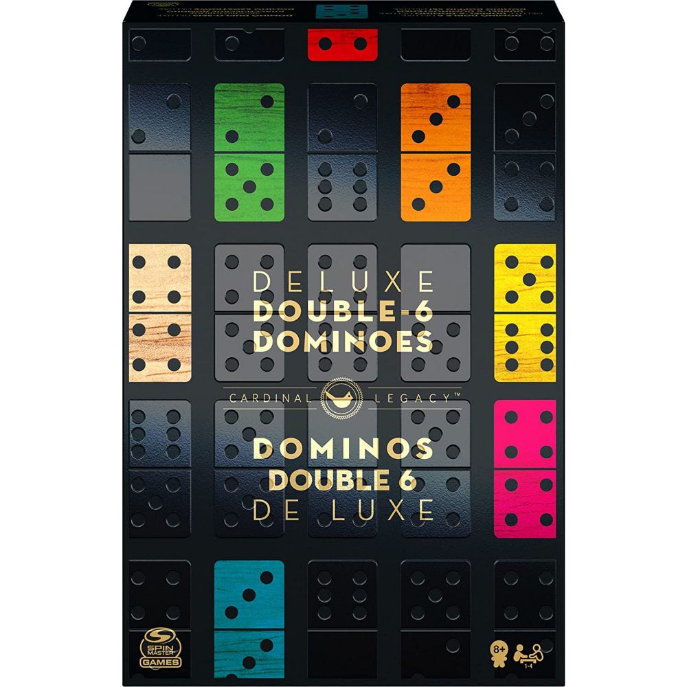 Spin Master Game Deluxe Dominoes