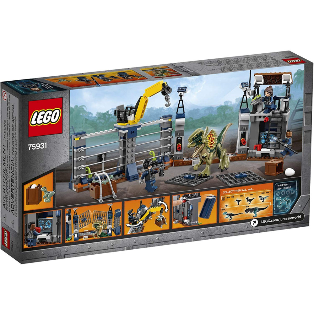 Lego Jurassic World Dilophosaurus Outpost Attack (289 Pieces)  Image#1