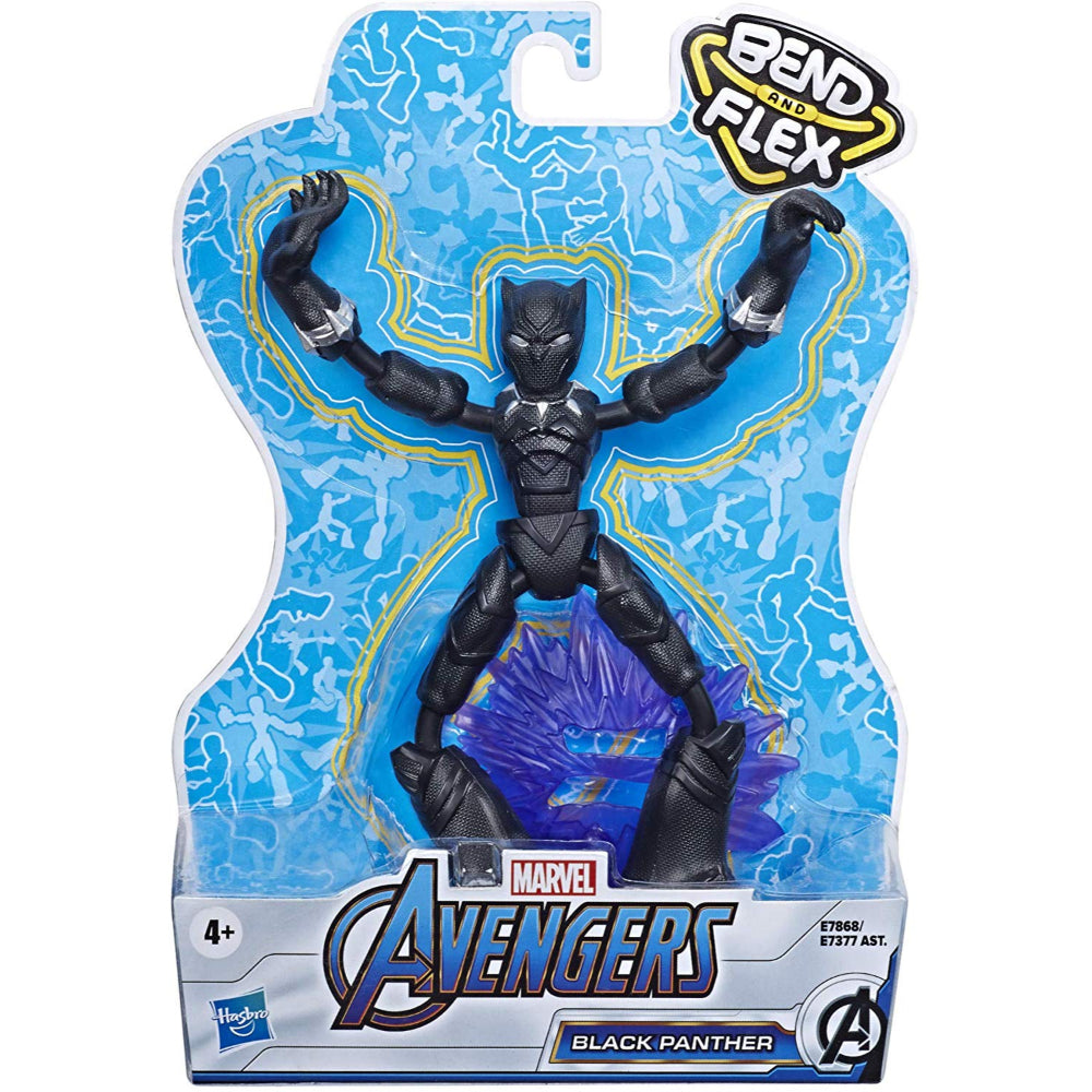 Avengers Bendy Figures Black Panther  Image#2