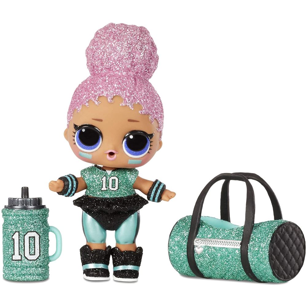 LOL Surprise All-Star B.B.s Sports Series 3 Soccer Team Sparkly Dolls with 8 Surprises, Accessories, Surprise Doll