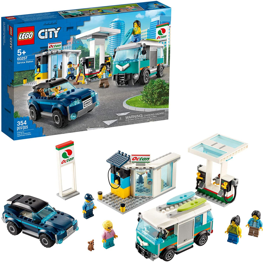 Lego Service Station  (354 Pieces)  Image#3