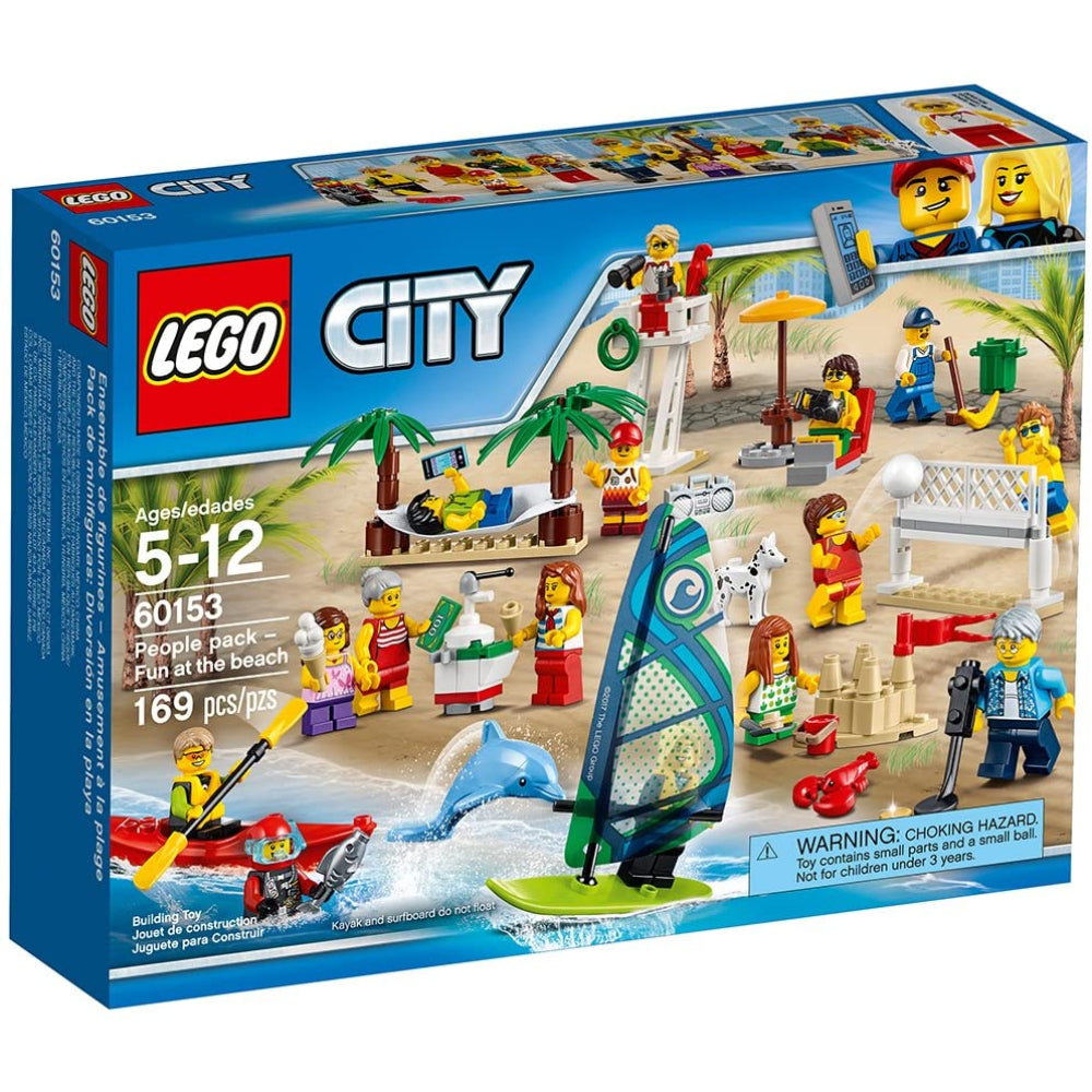 Lego City Town People Pack - Beach Fun  Image#1