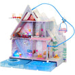 LOL Surprise OMG Winter Chill Cabin Wooden Doll House Playset with 95+ Surprises