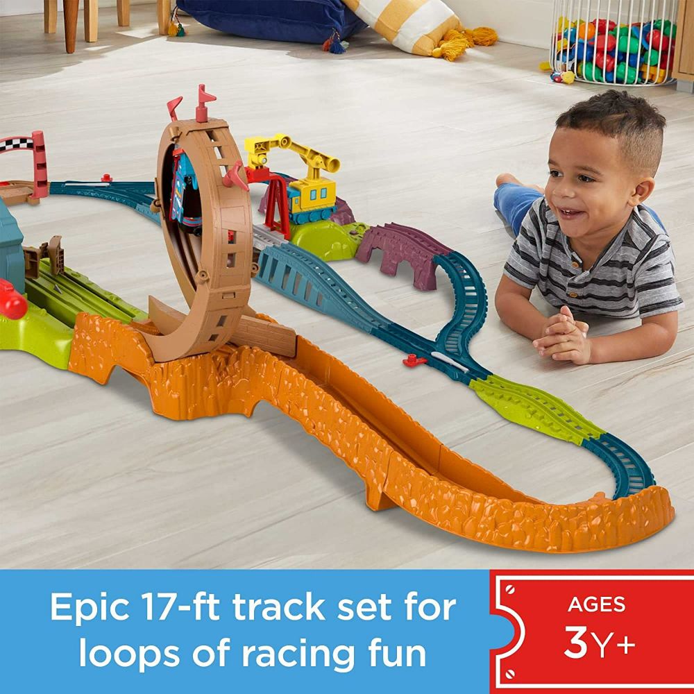 Fisher Price Launch And Loop Maintenance Yard