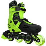Y-volution Neon Combo Skates (SIZE 34-37) Green