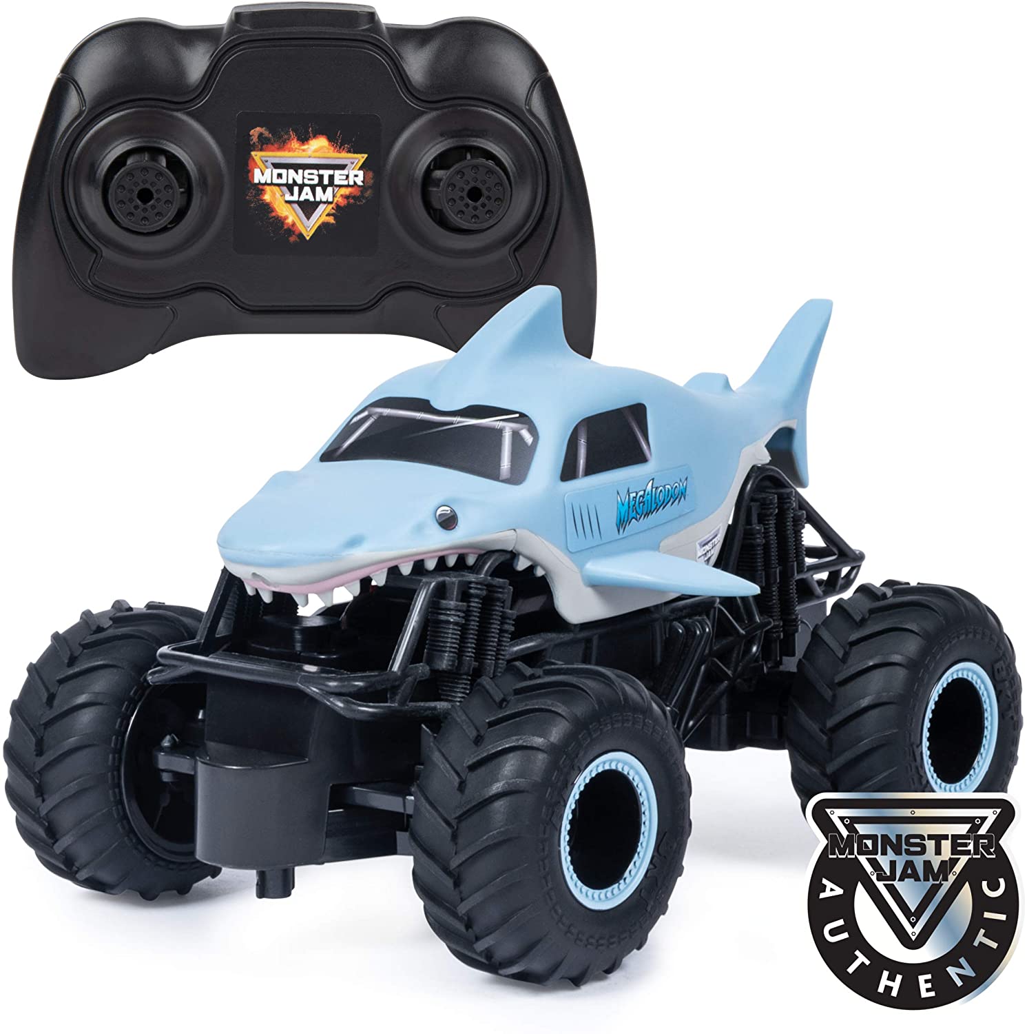 Monster Jam, Official Megalodon Remote Control Monster Truck  Image#1