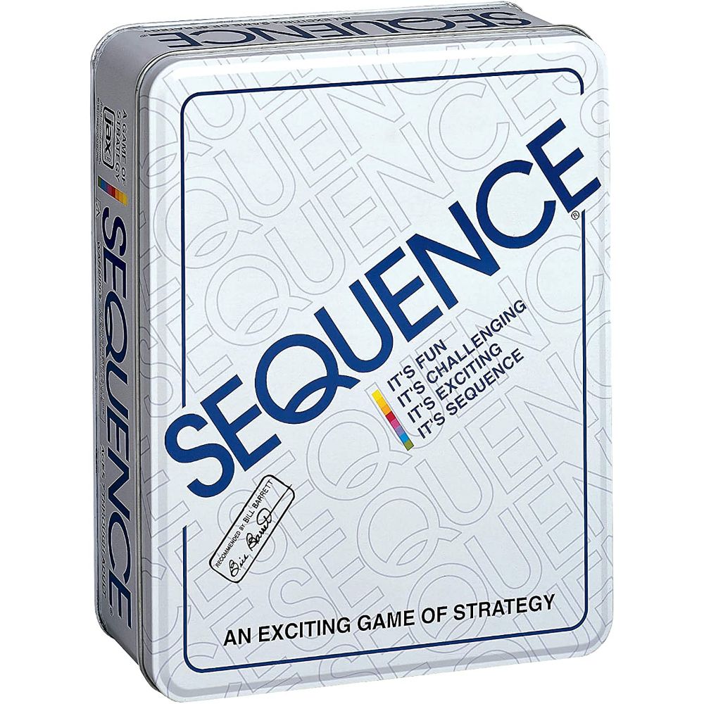 Jax Sequence Strategic Game in Tin Box