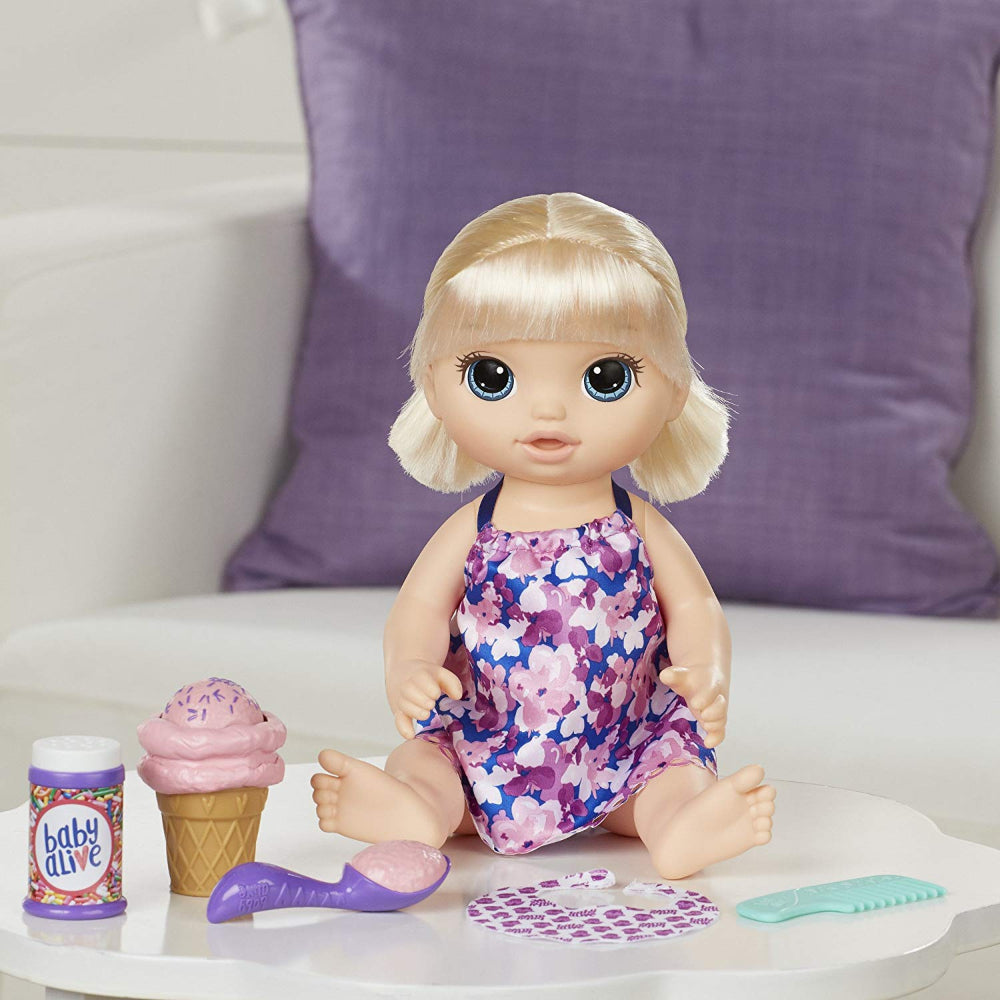 Baby Alive Magical Scoops Baby Blonde  Image#3