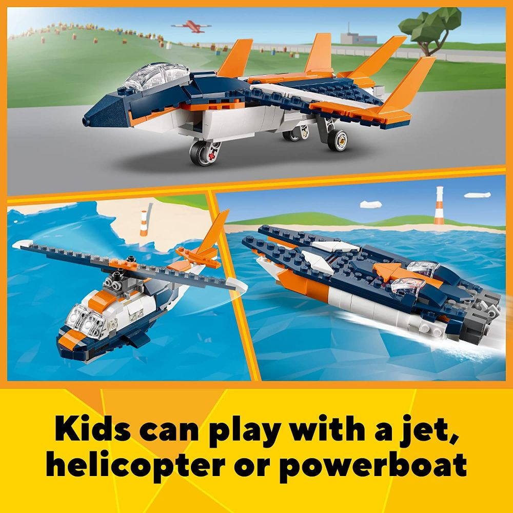 Lego Supersonic Jet