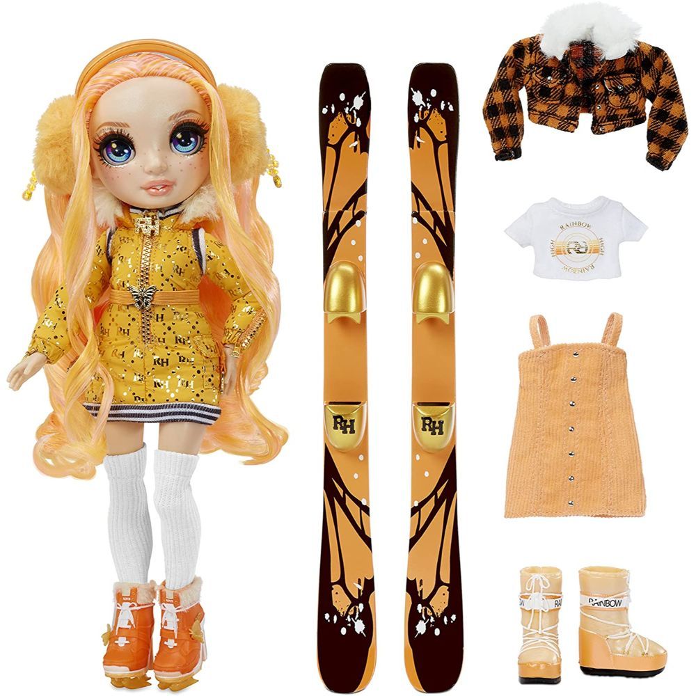 Rainbow High Winter Break Poppy Rowan â€“ Orange