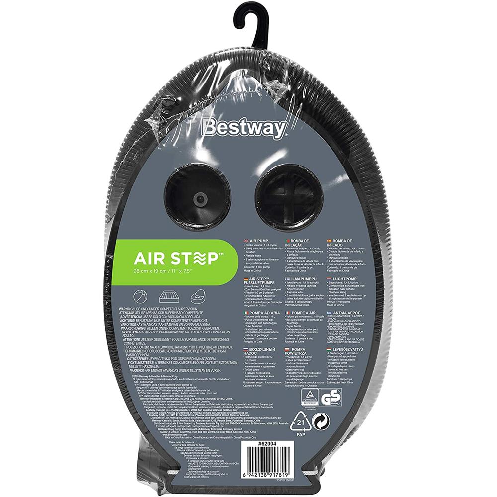Bestway Blasebalg Air Step Foot Pump 28CM X 19CM  Image#3