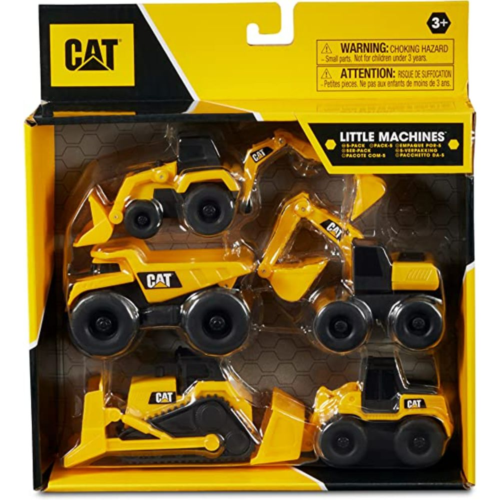 Cat Construction Little Machines Assorted