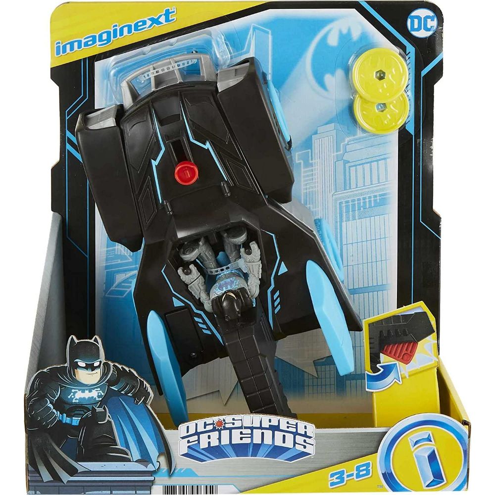 FisherPrice Batmobile ImagineNext DC Super Friends Push Car Toys4me