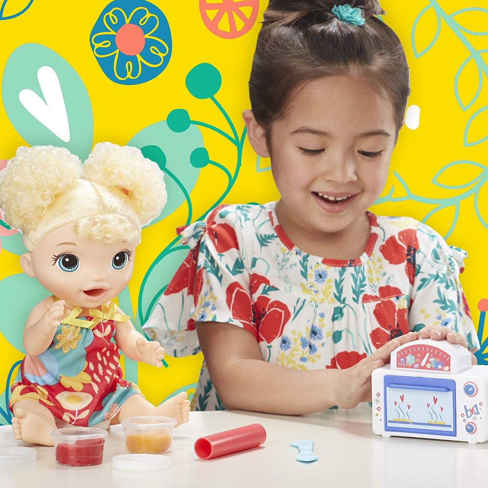 Baby Alive Snackin Treat Baby Blonde  Image#4
