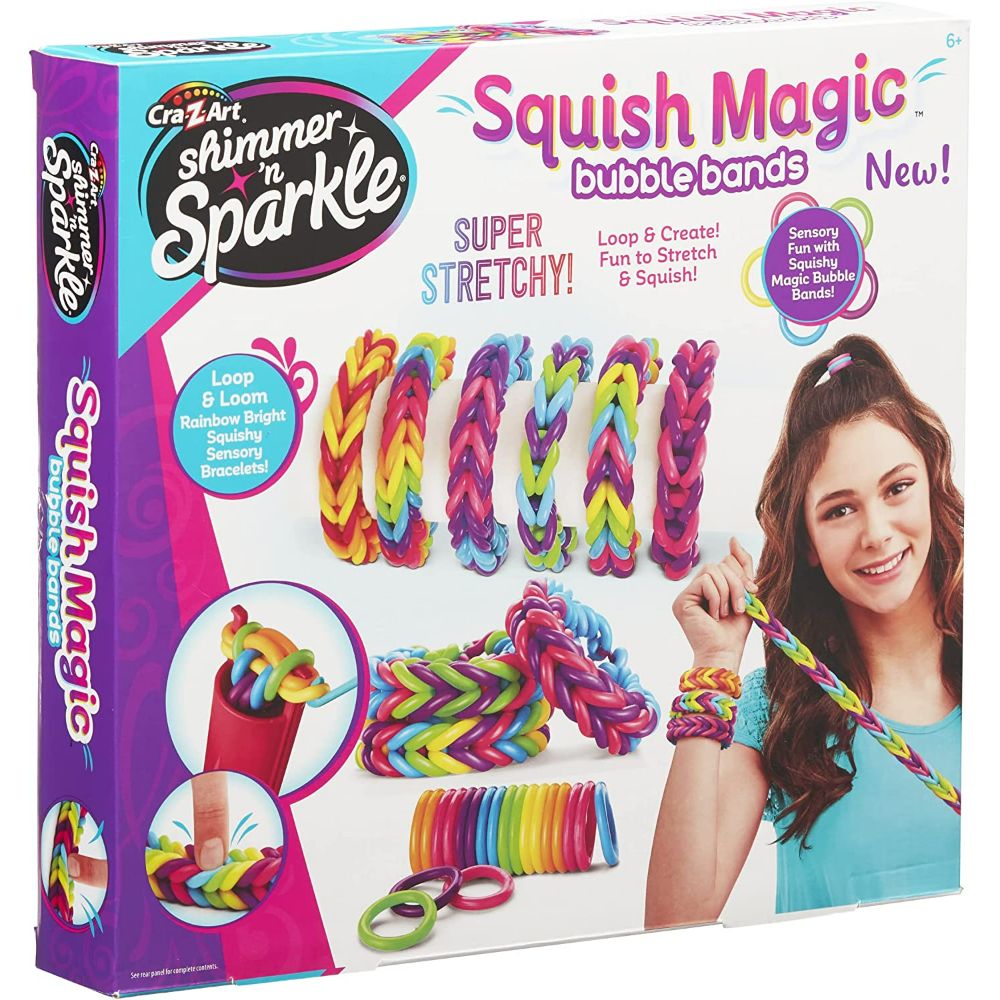 Cra-Z-Art Shimmer N' Sparkle  Squish Bubble Bands