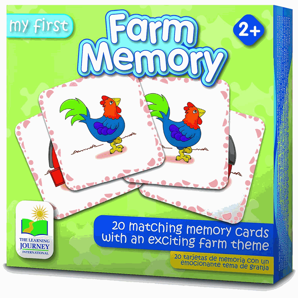 The Learning Journey My First Memory Game - Farm  Image#1