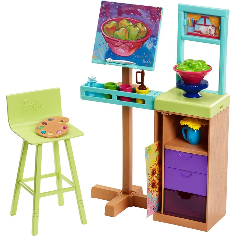 Barbie RelaxCreate Art Stud