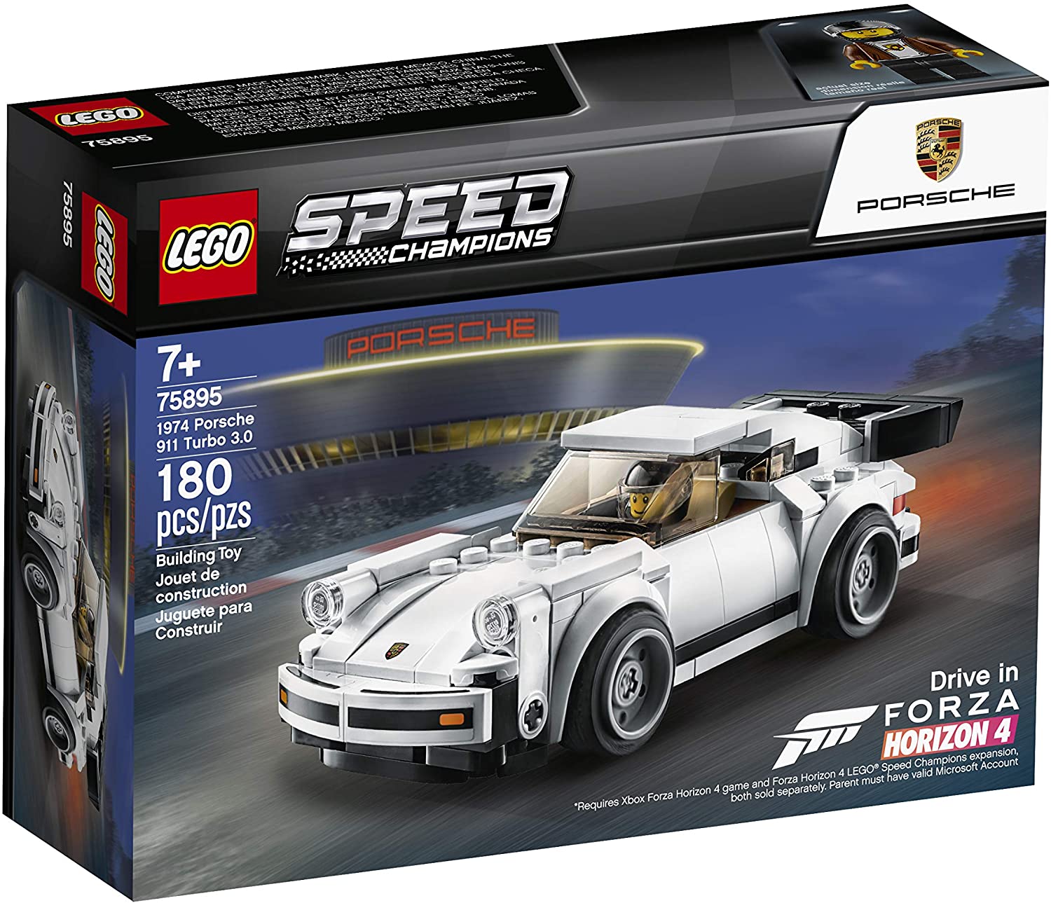 Lego Speed Champions 1974 Porsche 911 Turbo 3.0 75895  (180 pieces)  Image#2