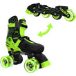 Y-volution Neon Combo Skates (SIZE 34-37) Green