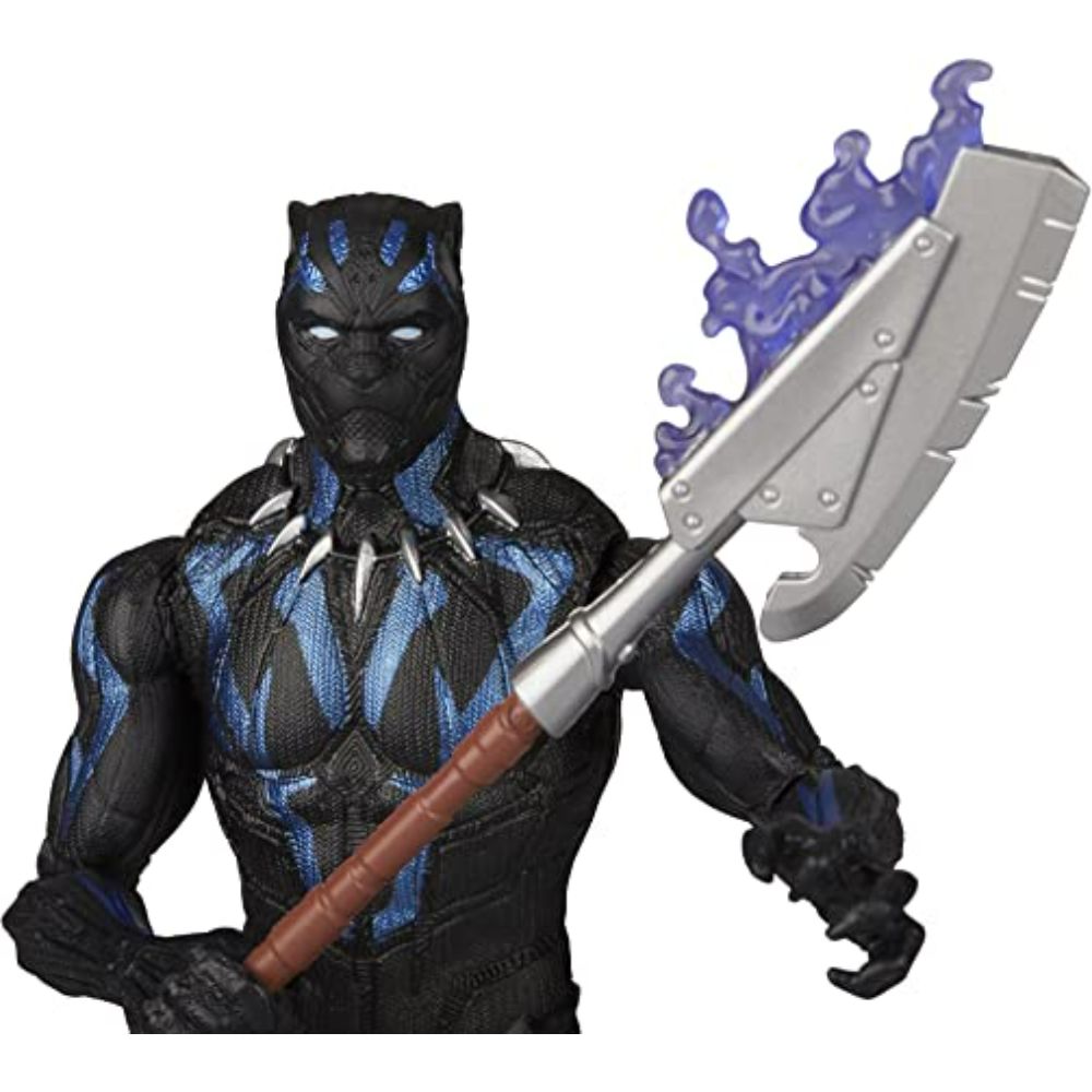 Marvel Black Panther 6-inch Vibranium Suit Black Panther