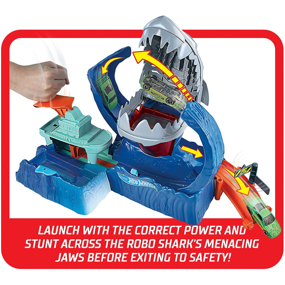 Hot Wheels  Robo Shark Frenzy Play Set  Image#5
