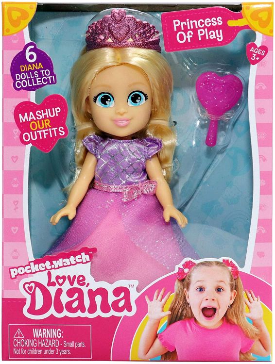 Love Diana Doll Mini Asst