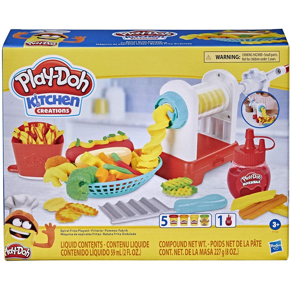 Play-Doh Kitchen Creations Spiral Fries Playset