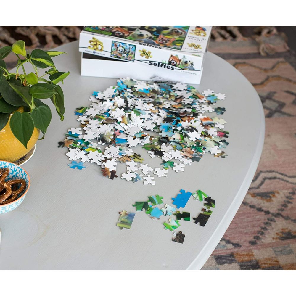 Prime 3D Selfies Llama Drama Selfie Puzzle (500 Pieces)