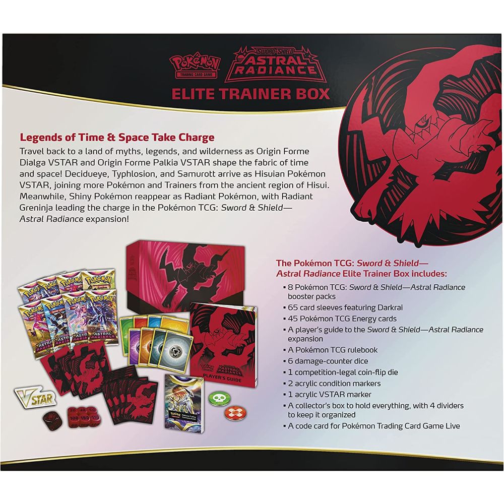 Pokemon TCG: Sword and Shield Astral Radiance Elite Trainer Box