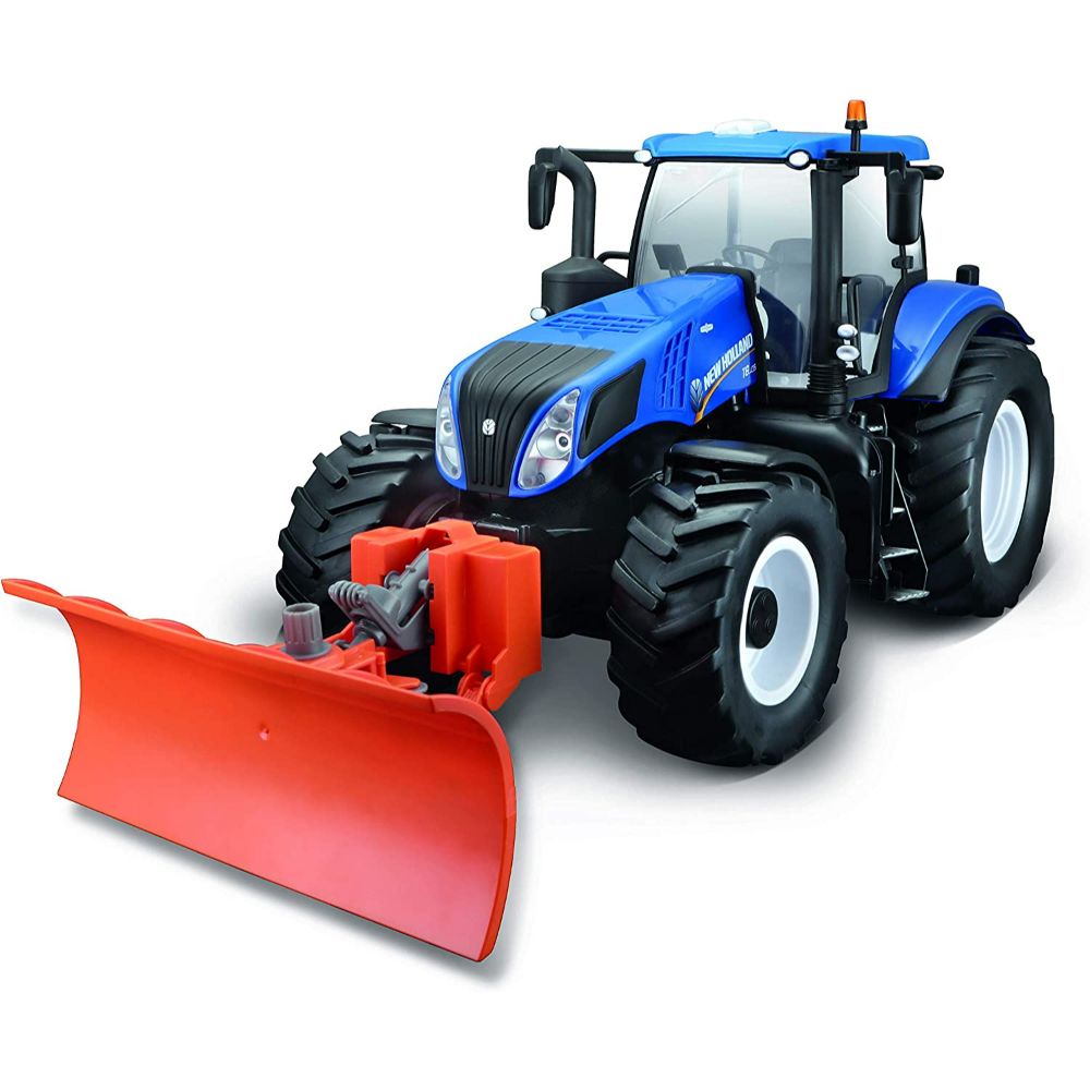 Maisto New Holand Tractor Snow Plow Toys4me