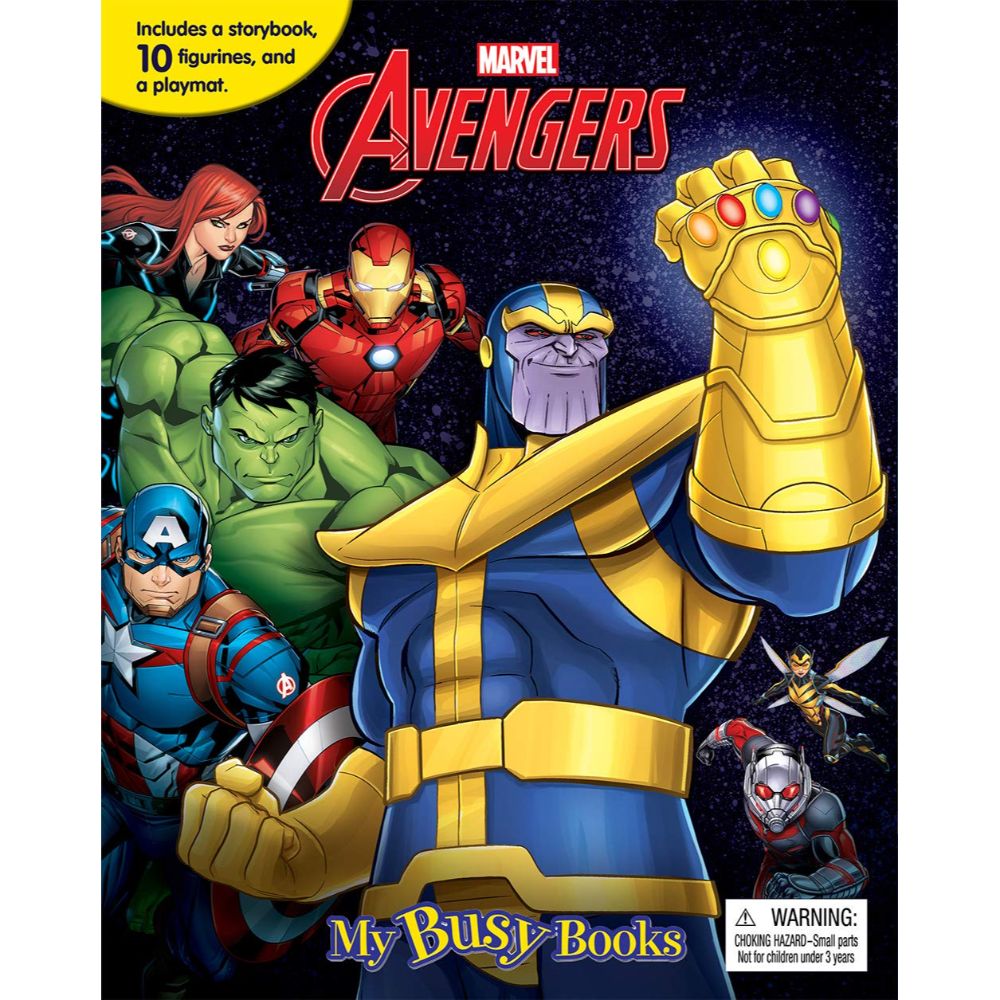 Phidal - Marvel Avengers Infinity War My Busy Books